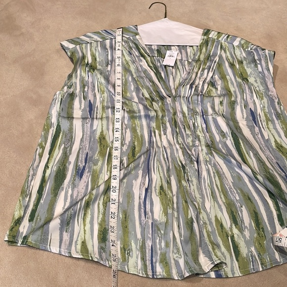 BNWT Banana Republic top, V neck, silky feel size L - Picture 7 of 7